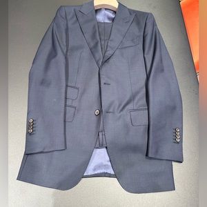 Suitsupply Navy S110s Wool Washington Suit (Used) 38R